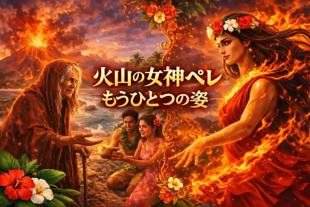 旅人に姿を変えた女神ペレの言い伝え